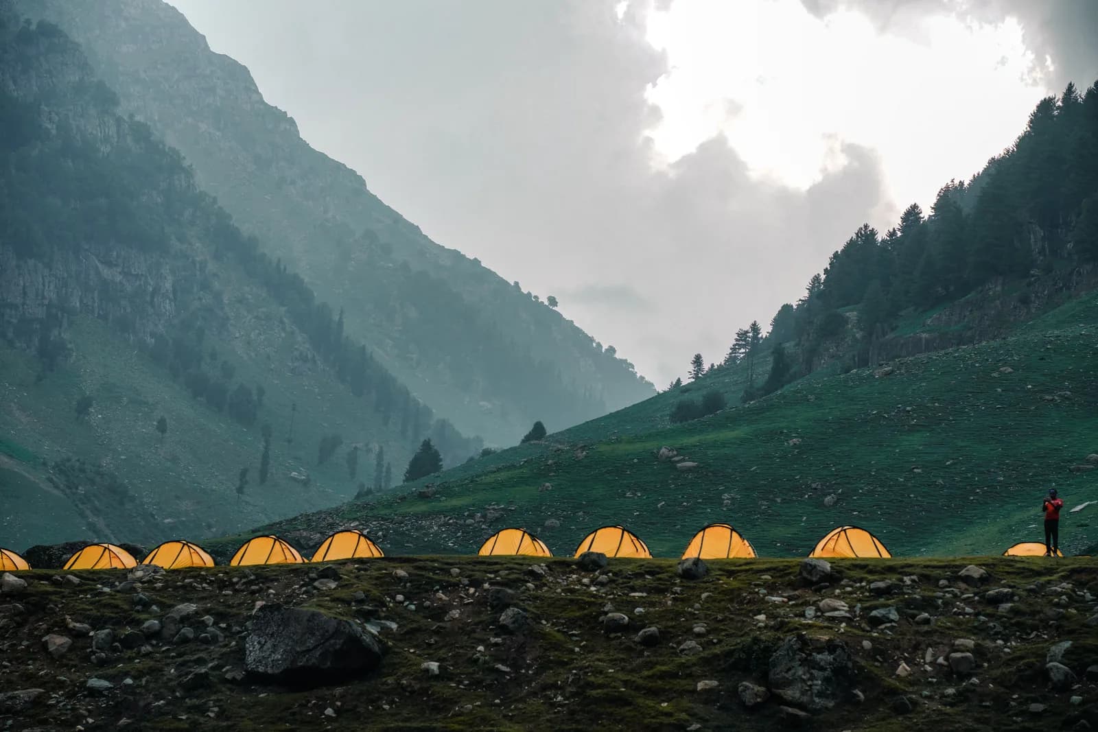 Camping at Aravalli Valley Faridabad